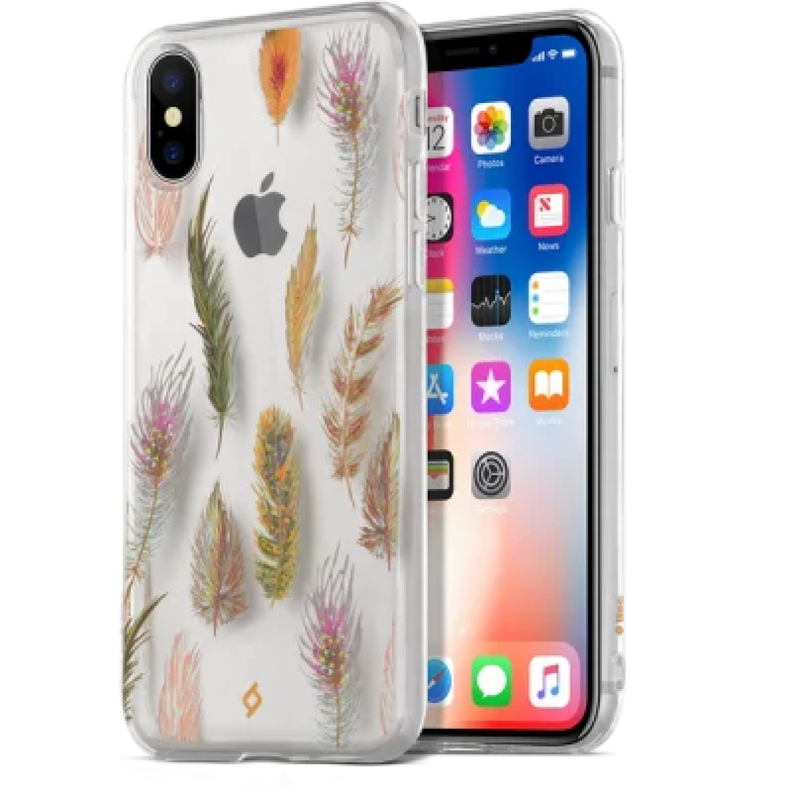 Гръб ttec ArtCase за Apple iPhone X/XS Многоцветен