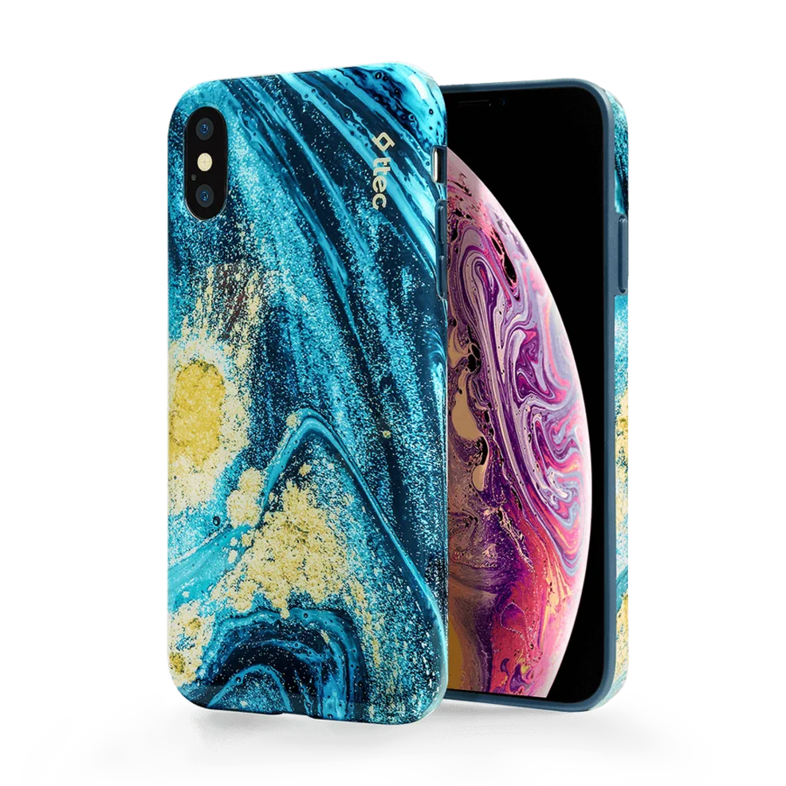 Гръб ttec ArtCase за Apple iPhone XS Max Син
