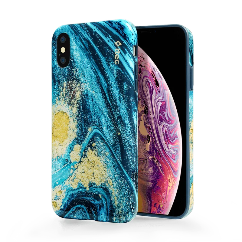 Гръб ttec ArtCase за Apple iPhone XS Max Син...