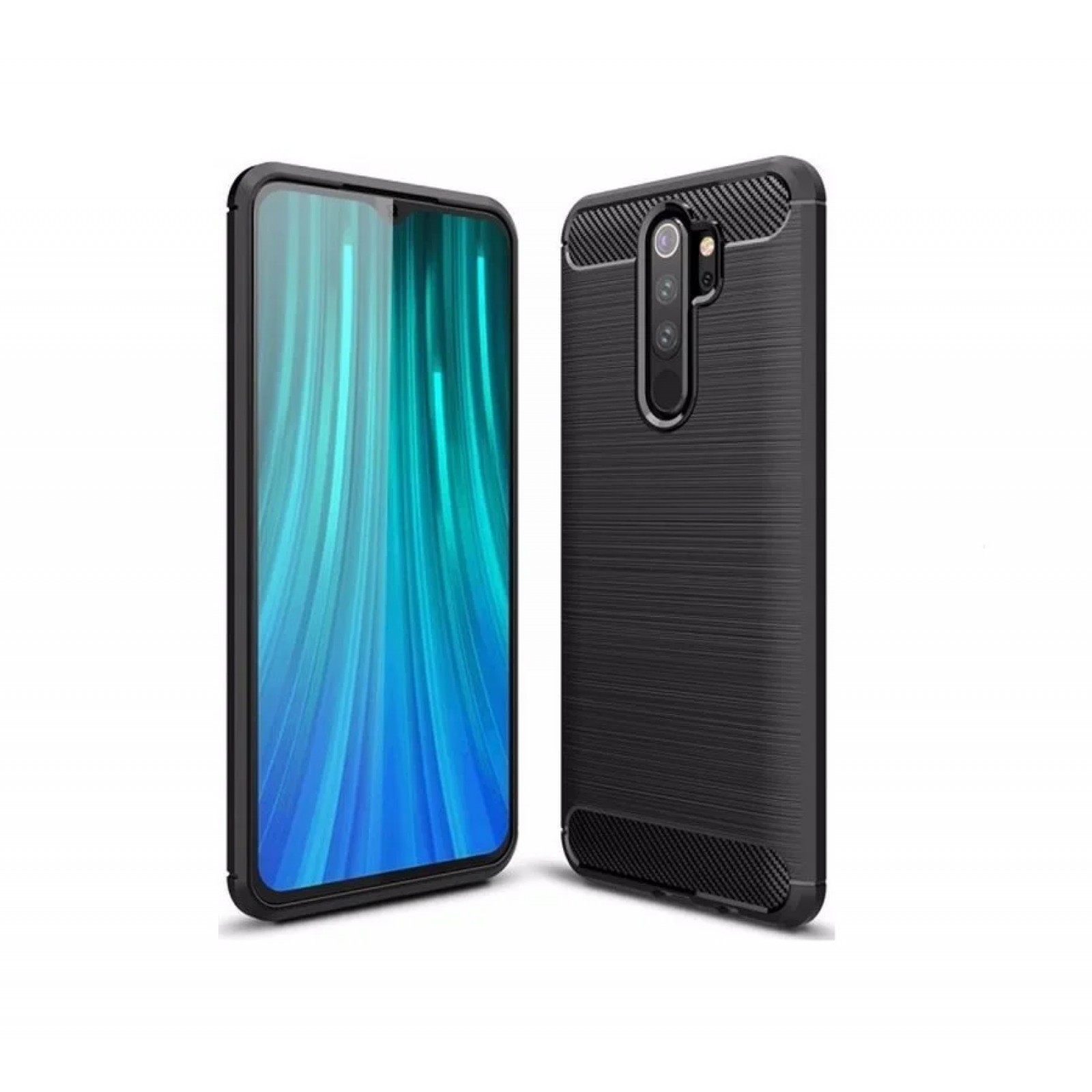 Гръб CARBON - XIAOMI REDMI NOTE 8 - Черен