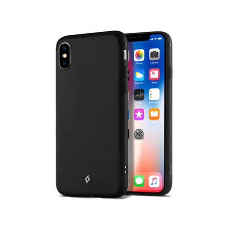 Гръб ttec Airflex за Apple iPhone X/XS Черен...