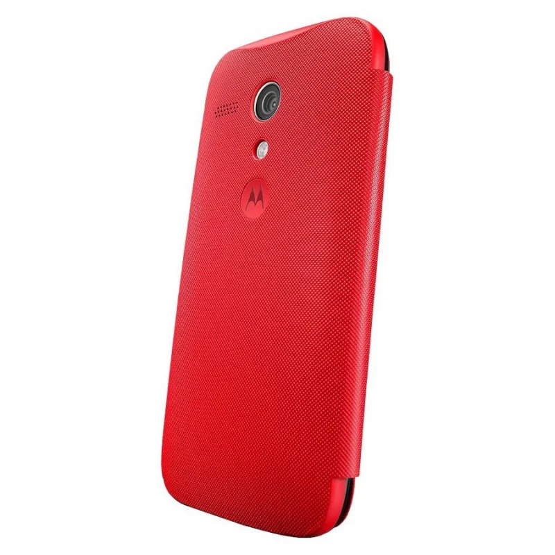 Гръб OEM Flip Cover за Motorola Moto G Червен...