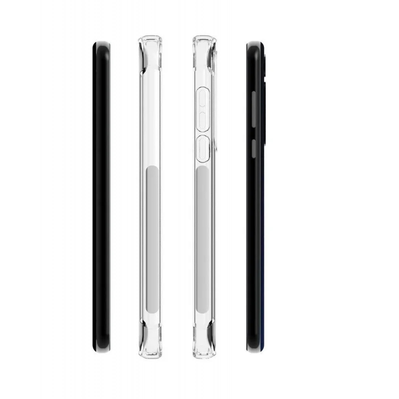 Гръб OEM Clean Armor за Motorola Moto G8 Play Прозрачен