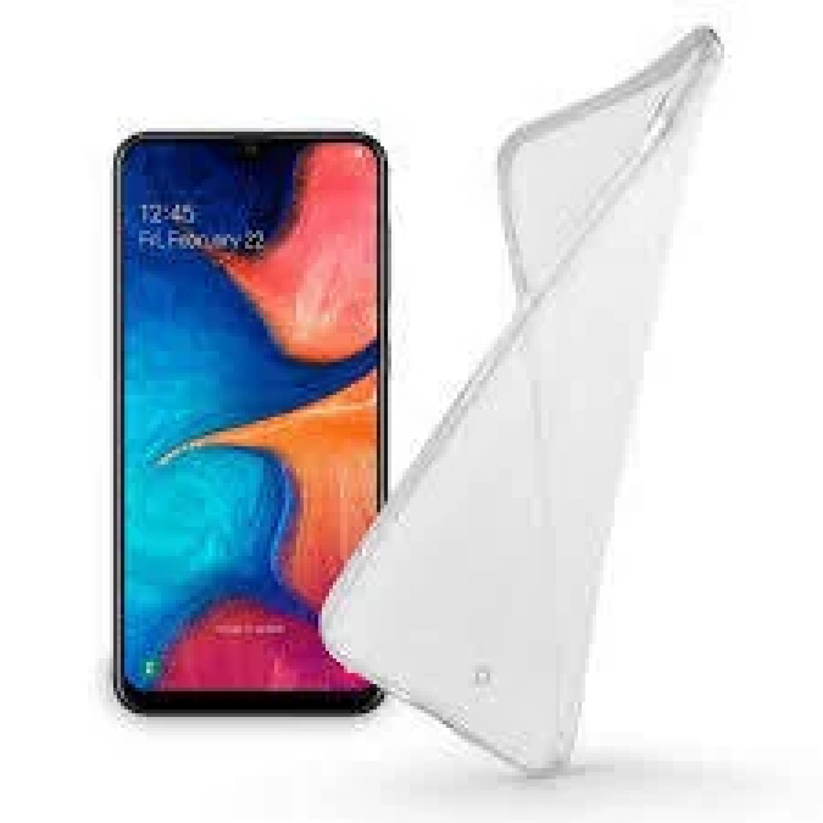 Гръб ttec SuperSlim за Samsung Galaxy A70 Прозрачен