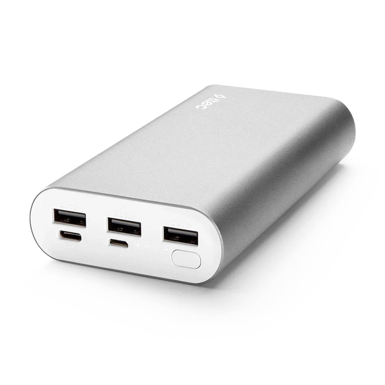 Външна батерия AlumiSlim Multi 20.000mAh Universal Mobile Charger, 3+1 Output, 2 Input , Space Gray,117008