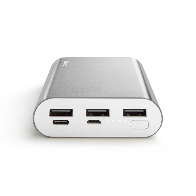 Външна батерия AlumiSlim Multi 20.000mAh Universal Mobile Charger, 3+1 Output, 2 Input , Space Gray,117008