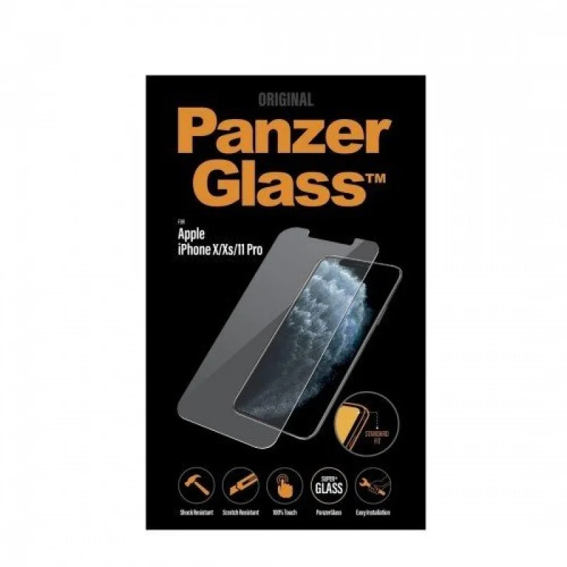 Стъклен протектор PanzerGlass за Apple iPhone X/Xs...