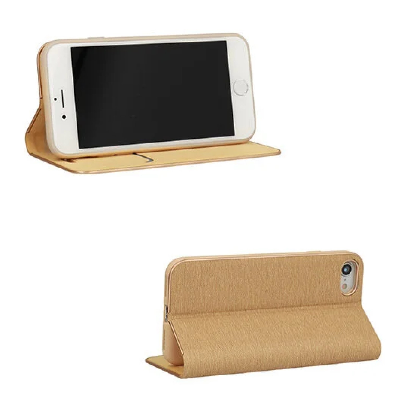Гръб Vennus Book Case за Samsung Galaxy A9 (2018) Златен