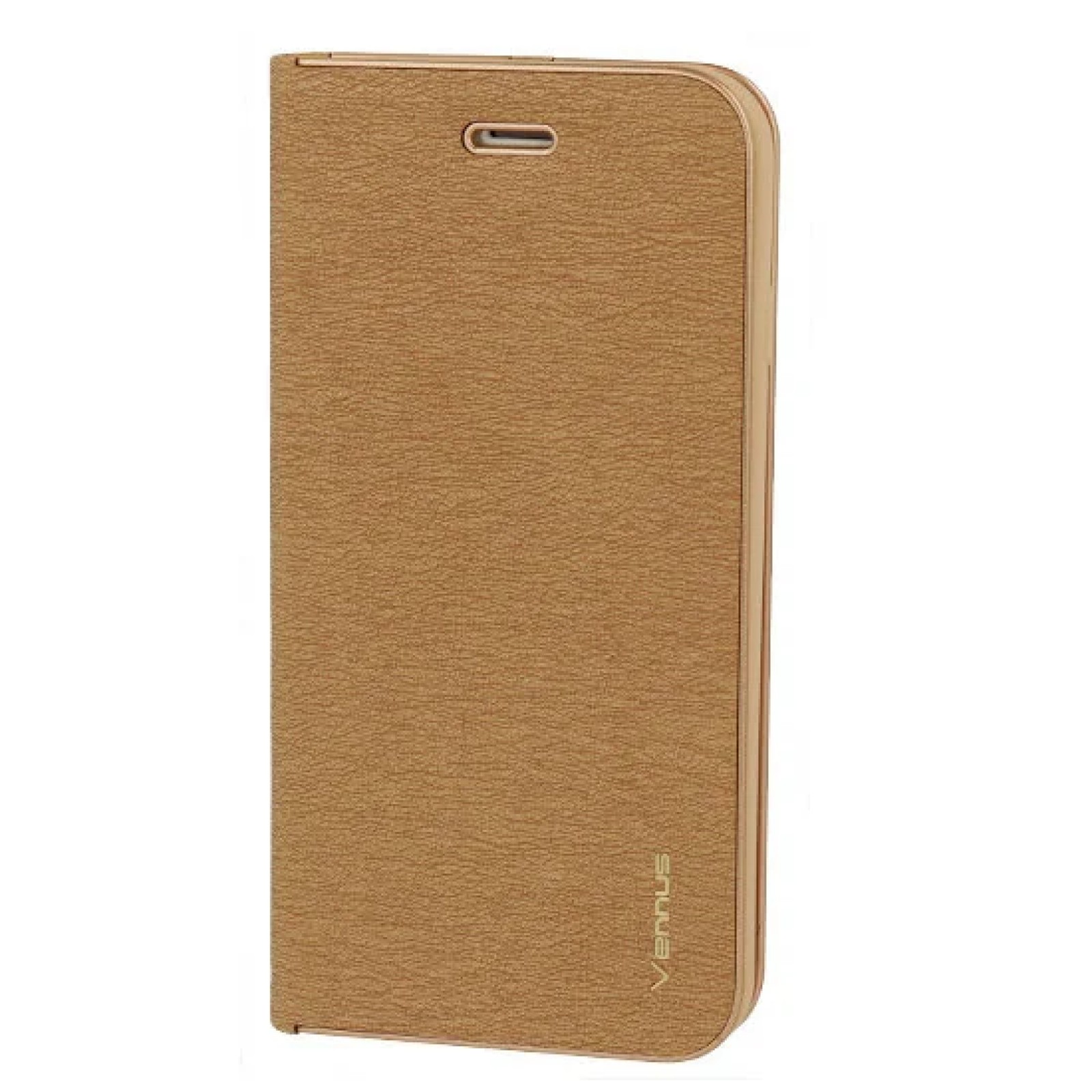 Гръб Vennus Book Case за Samsung Galaxy J4 Plus Златен