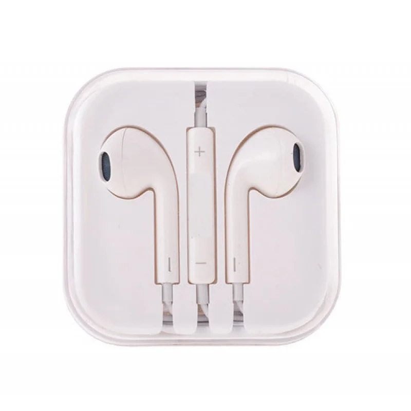 Слушалки MEGA BASS Earphones - Бели