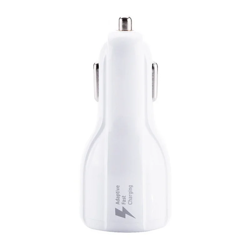 Зарядно за кола 12V Teracell Ultra DC01 2.4A sa iPhone 6/6S бял кабел
