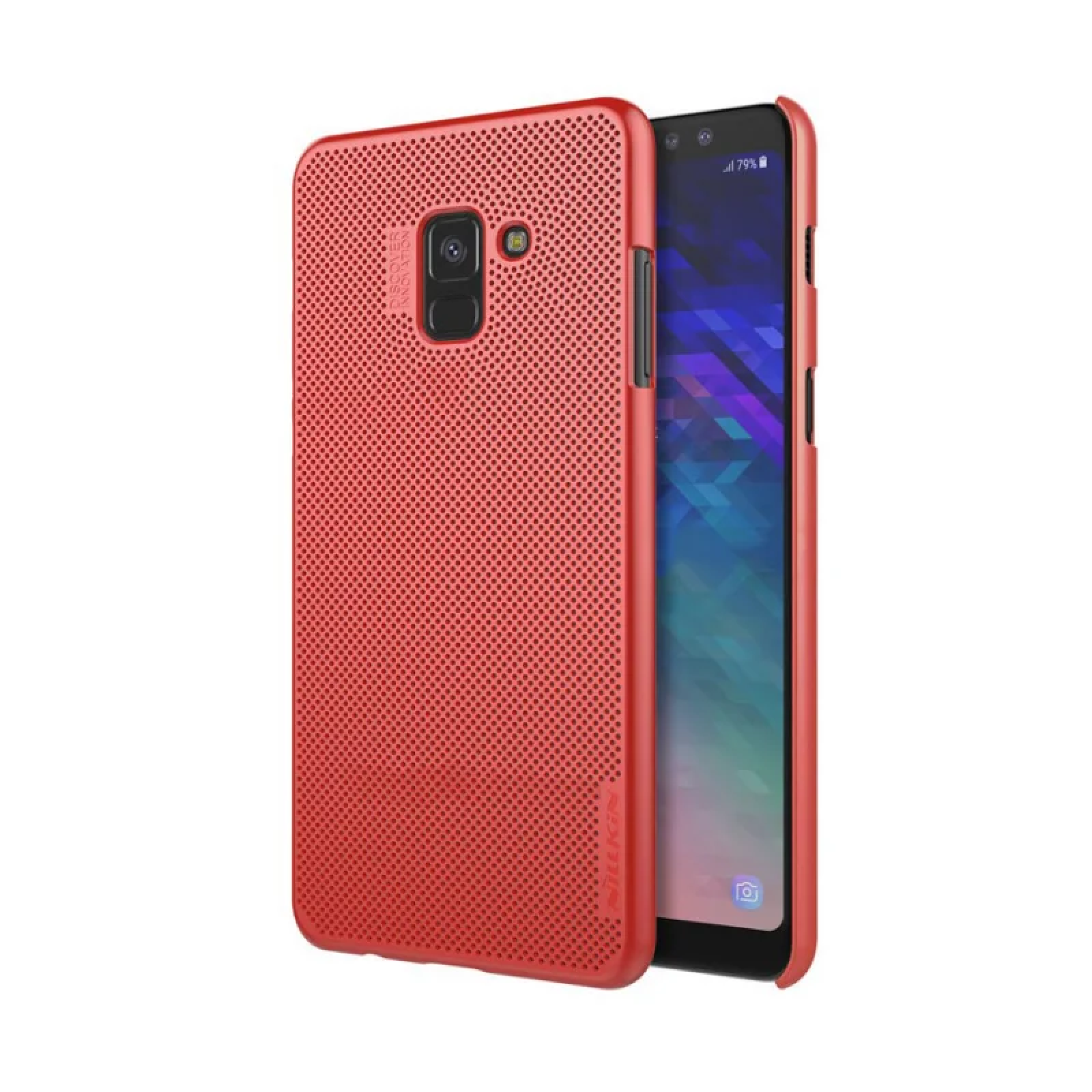 Гръб Nillkin  за Samsung Galaxy A8 (2018) Червен