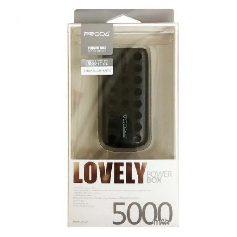 Външна батерия REMAX Proda Lovely 5000mAh черен