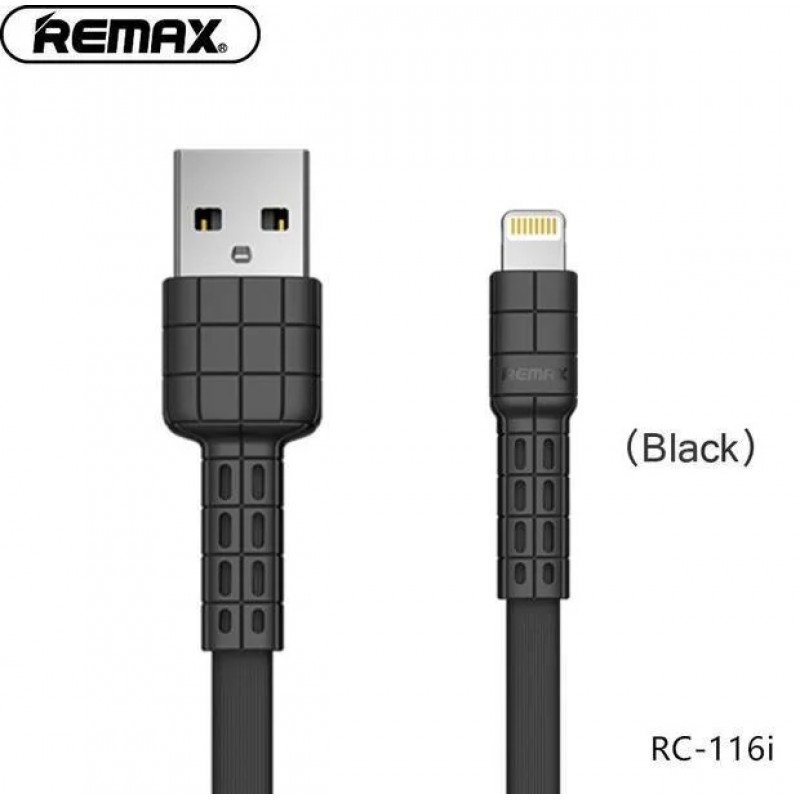 Дата кабел Remax Armor RC-116a Type C черен 1m