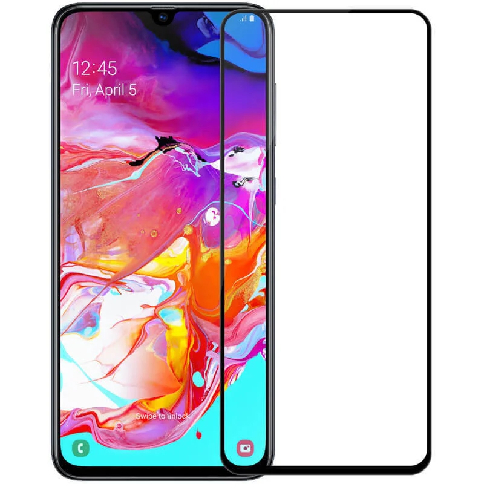 Стъклен протектор Nillkin за Xiaomi Redmi 7A CP+ Черен