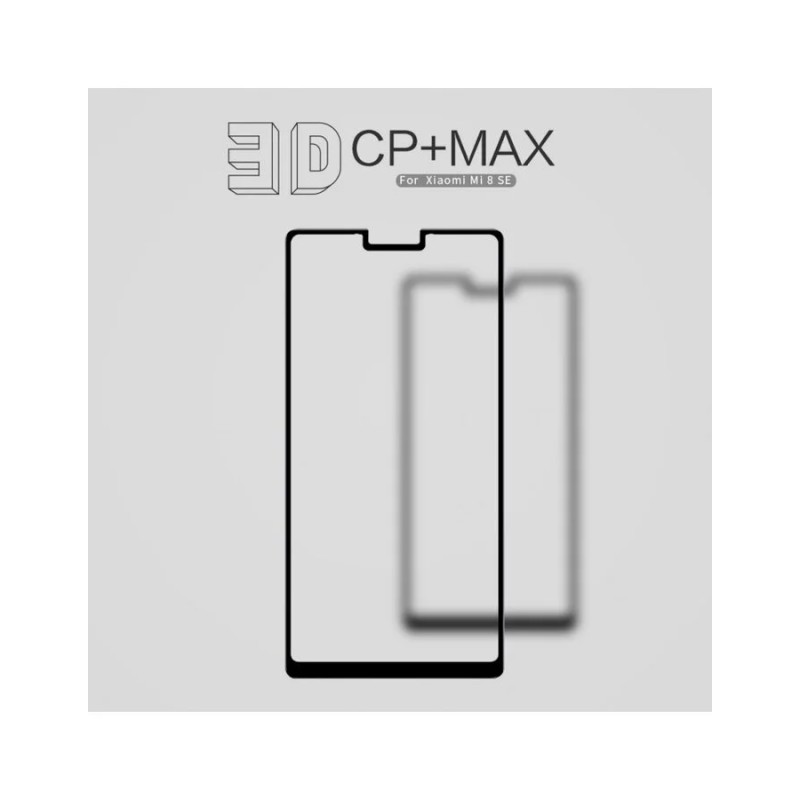 Стъклен протектор Nillkin за Apple iPhone 6/6S/7/8/SE 2020 CP+ MAX Черен