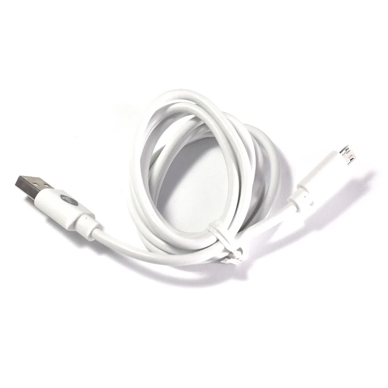 Data кабел Teracell Plus micro USB бял 2m