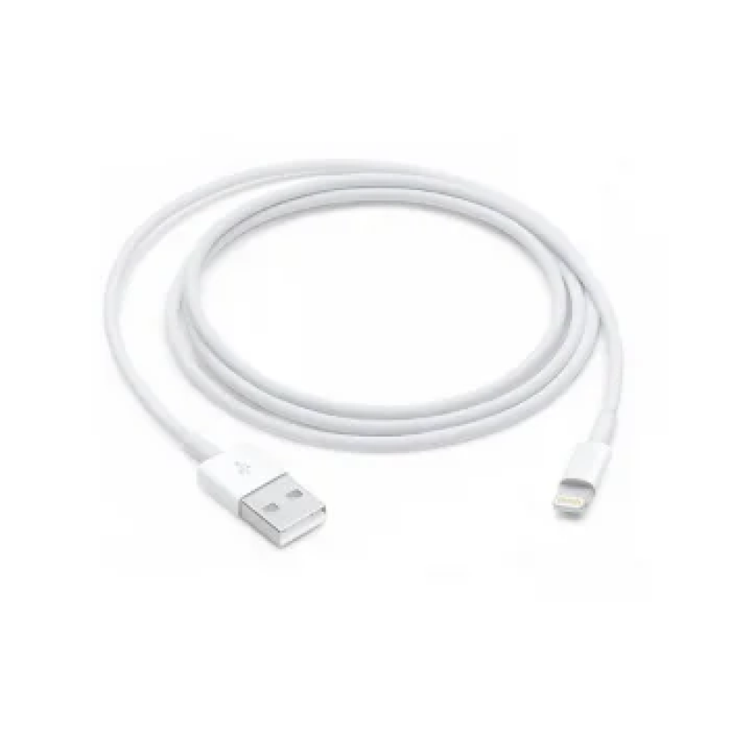 Дата кабел Teracell Plus за iPhone lightning бял 2m