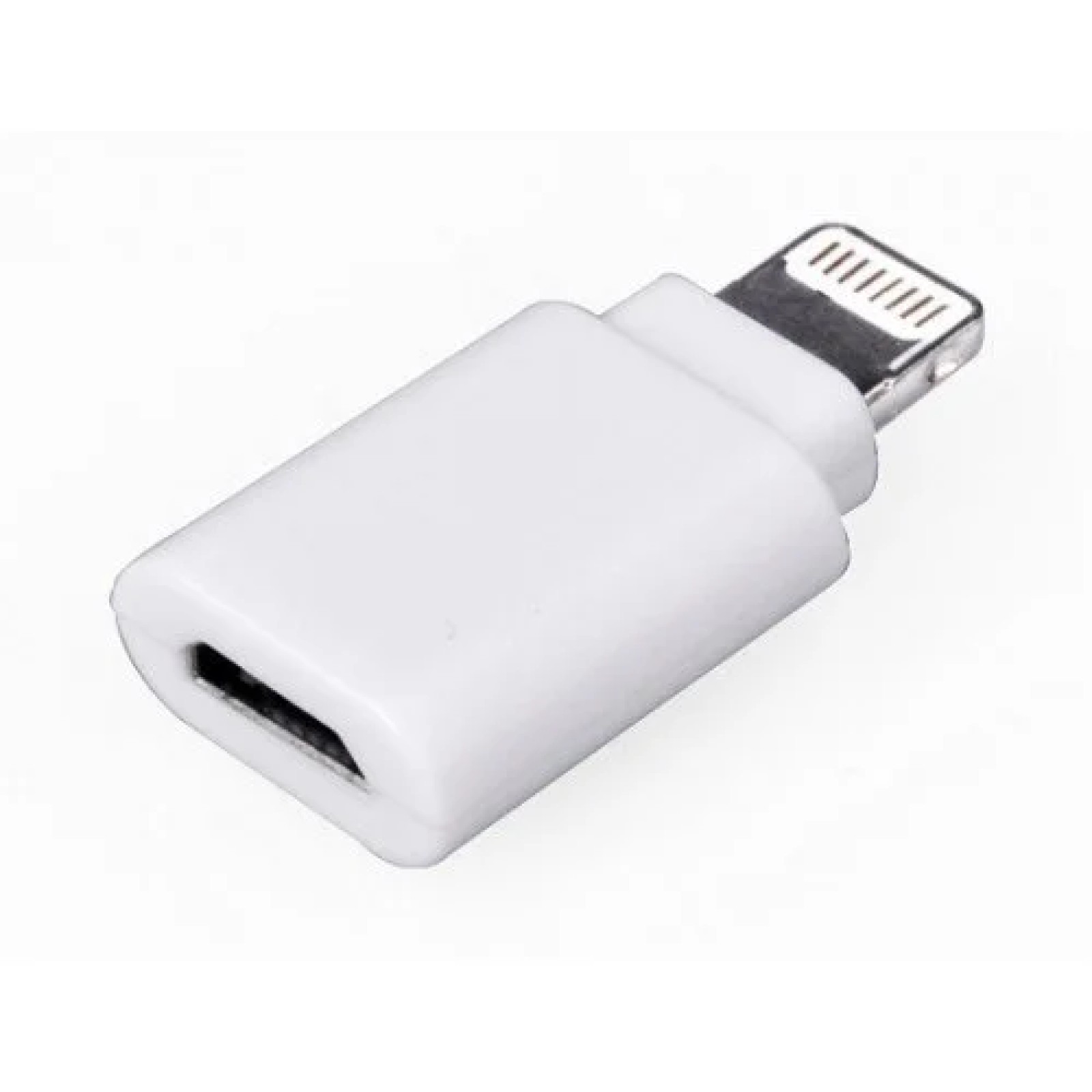 Преходник Teracell от micro към iPhone 6/7/8/X/ - Бял