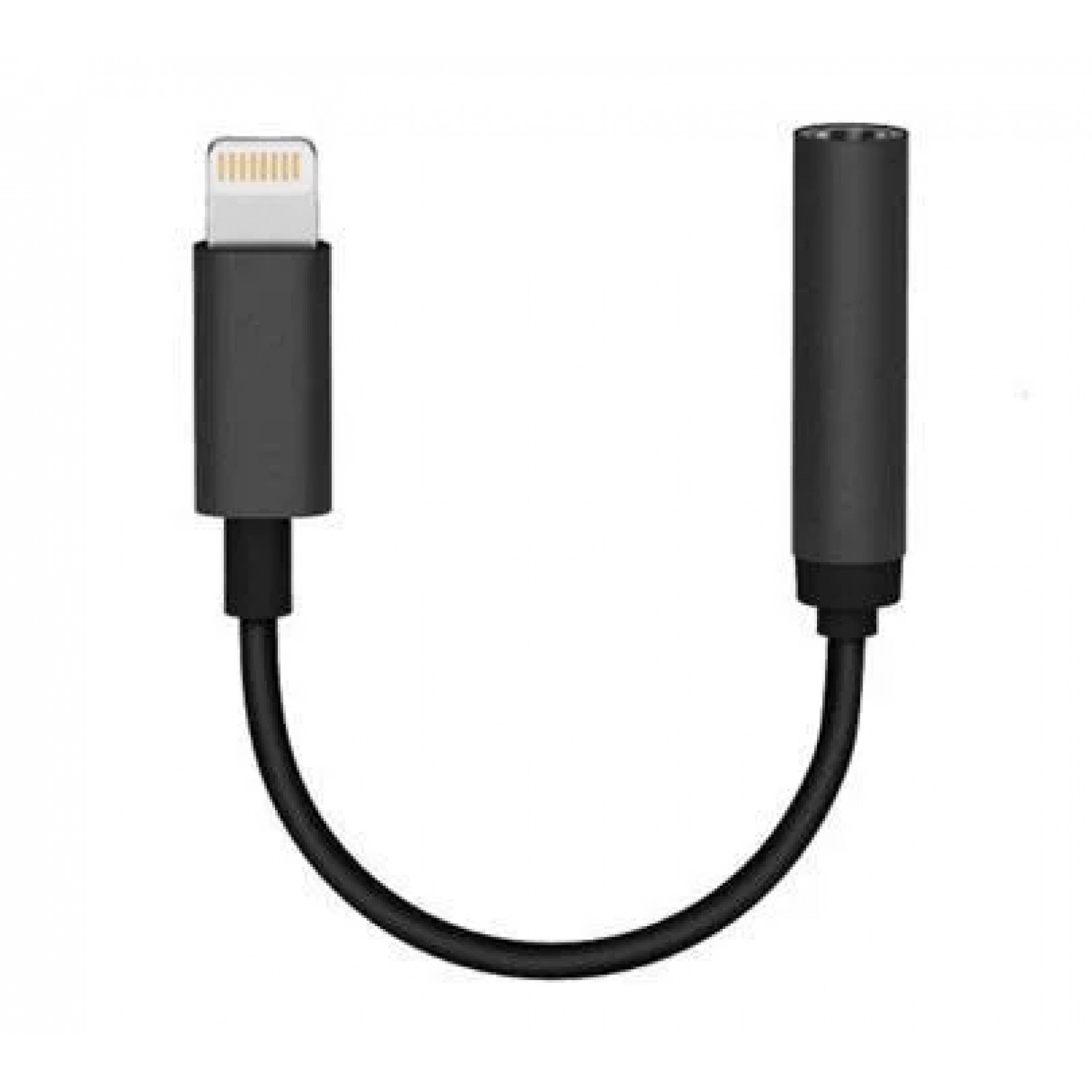 Преходник Lighting към 3.5 mm Headphone Jack Adapter - Черен