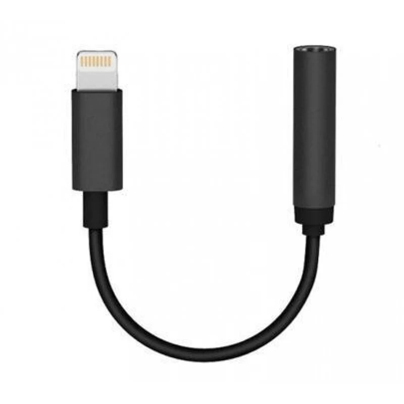 Преходник Lighting към 3.5 mm Headphone Jack Adapter - Черен Преходник Lighting към 3.5 mm Headphone Jack Adapter - Черен