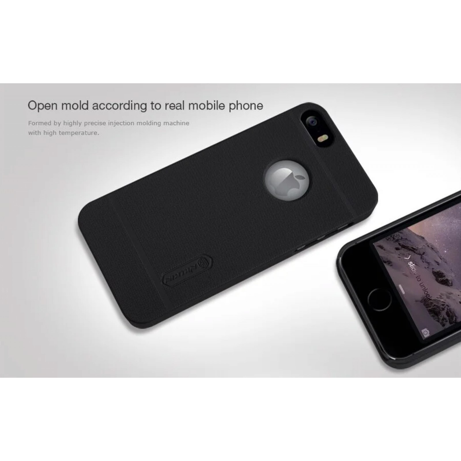 Гръб Nillkin  за Apple iPhone 5/5S/SE Черен
