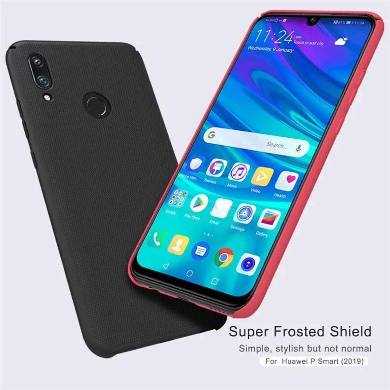 Гръб Nillkin  за Huawei/ Honor Honor 10 Lite/P Smart 2019 Черен