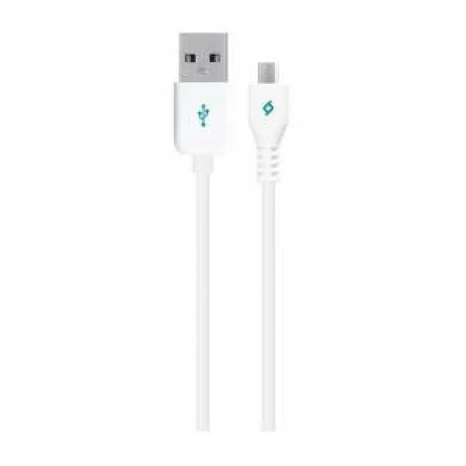 Кабел Micro USB Charge/Data Cable  - Бял,116907