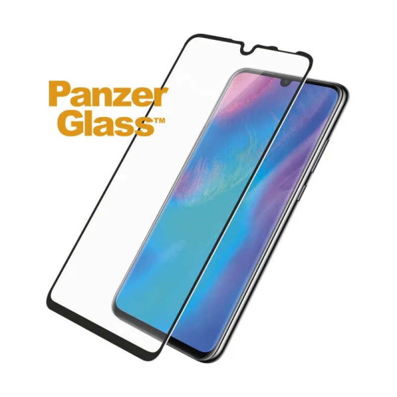 Стъклен протектор Huawei P30 lite PanzerGlass - Черен, 116852