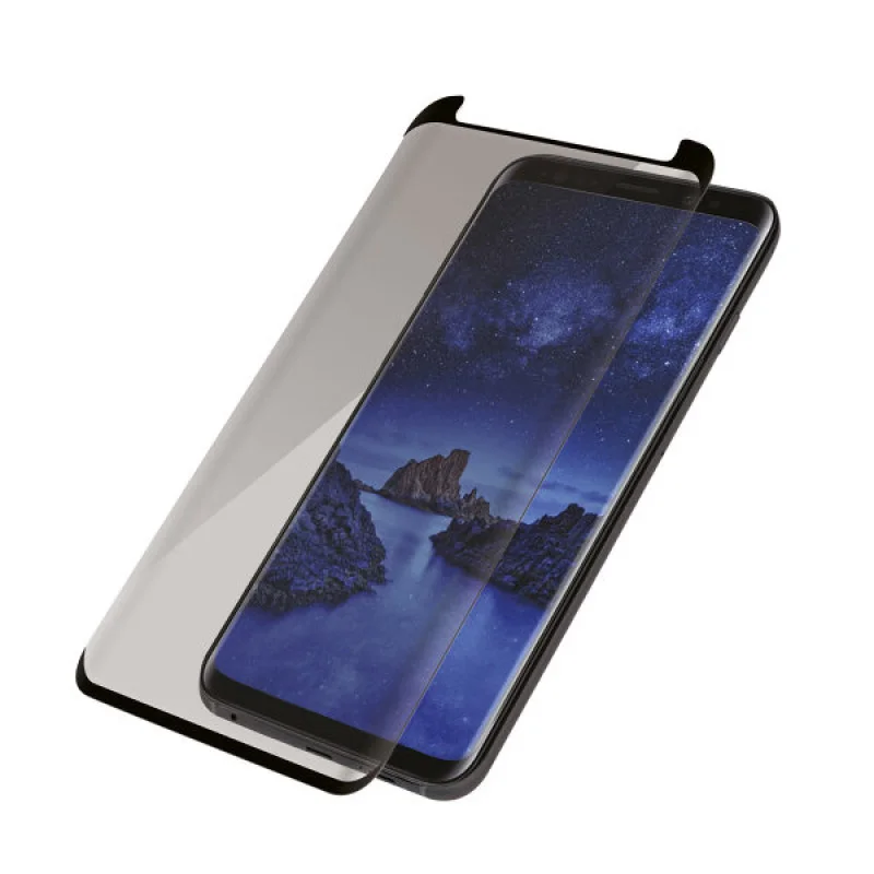 Стъклен протектор PanzerGlass за Samsung Galaxy S9 Plus Case Friendly Privacy Прозрачен