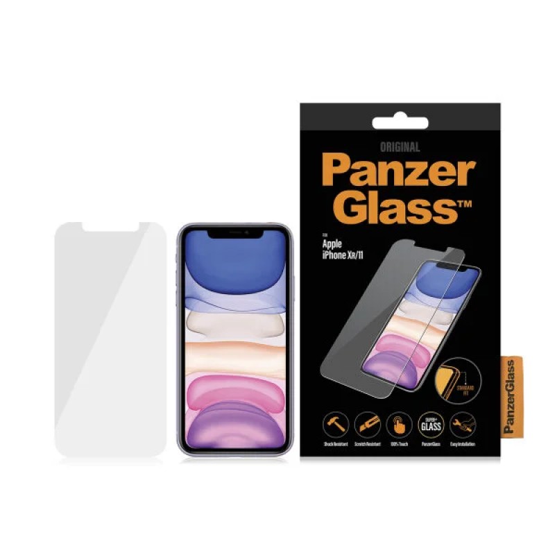 Стъклен протектор PanzerGlass за Apple iPhone 11/iPhone XR  Безцветен