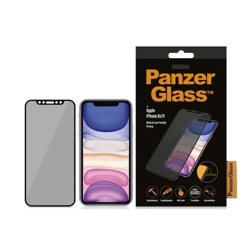 Стъклен протектор PanzerGlass за Apple iPhone 11/iPhone XR  Безцветен