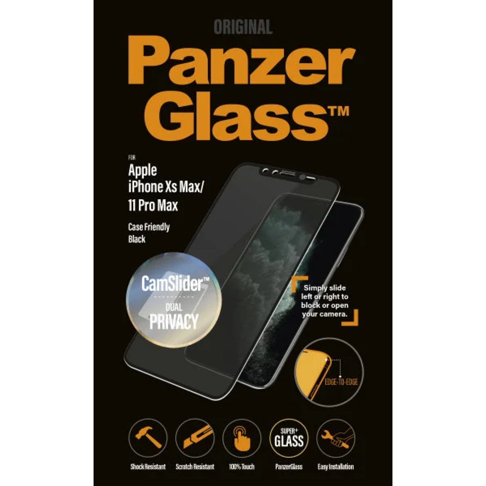 Стъклен протектор PanzerGlass за Apple iPhone 11/iPhone XR  Безцветен