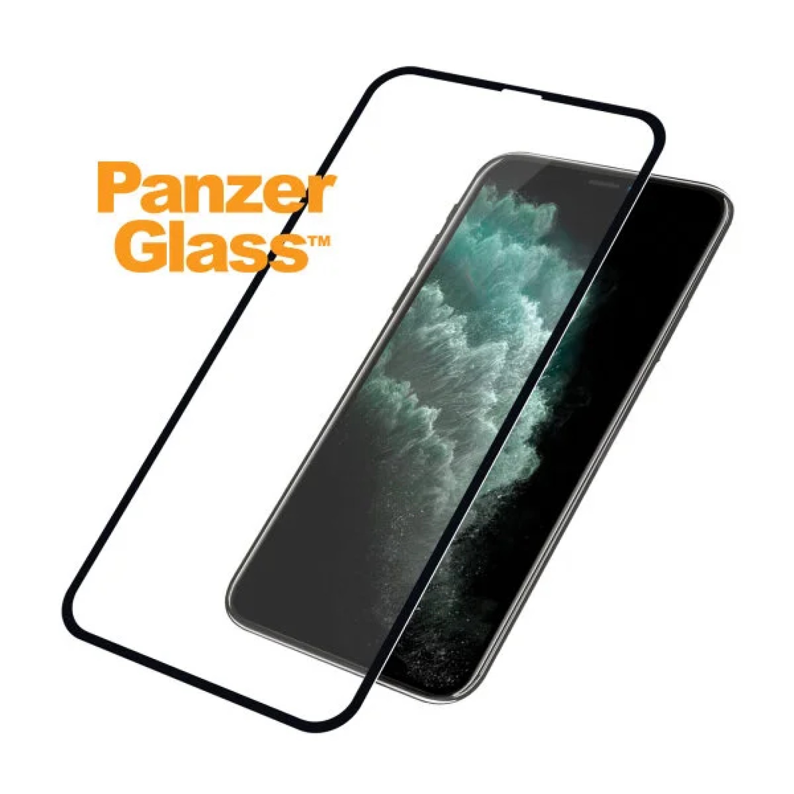 Стъклен протектор Apple iPhone Xs Max/11 Pro Max PanzerGlass Case Friendly, Black