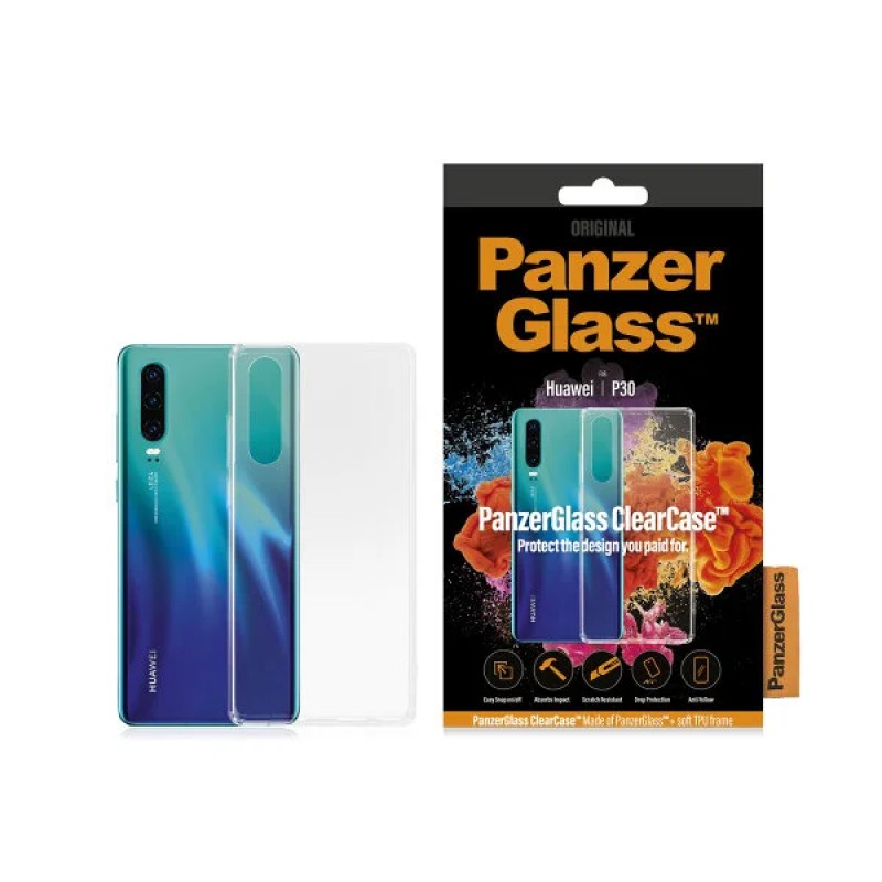 Гръб PanzerGlass ClearCase за Huawei/ Honor P30 Прозрачен