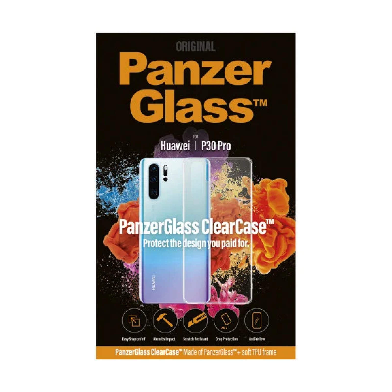 Гръб PanzerGlass ClearCase за Huawei/ Honor P30 Pro Прозрачен