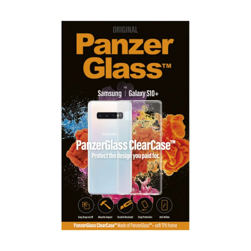 Гръб PanzerGlass ClearCase за Samsung Galaxy S10 П...