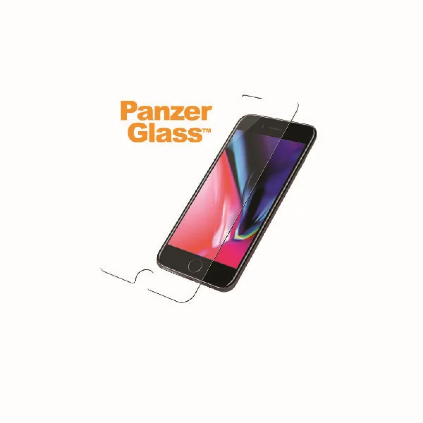 Стъклен протектор PanzerGlass за Apple iPhone 6/6S/7/8/SE 2020  Прозрачен