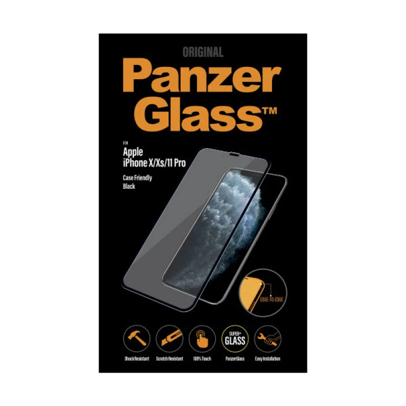 Стъклен протектор Apple iPhone X/Xs/11 Pro  Panzer...