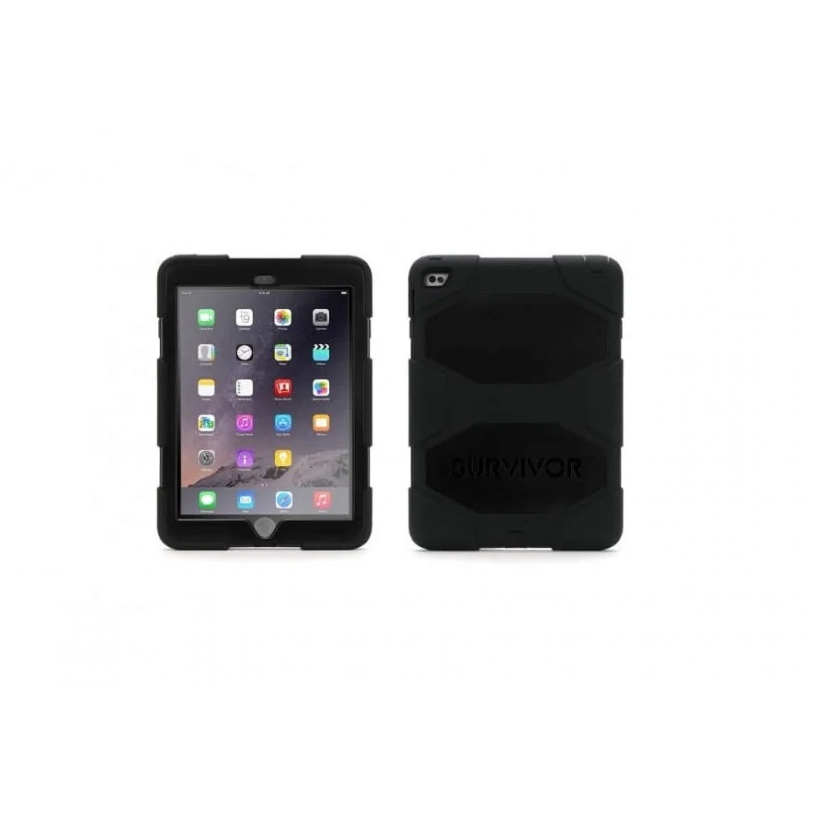 Гръб Survivor iPad Air - Черен