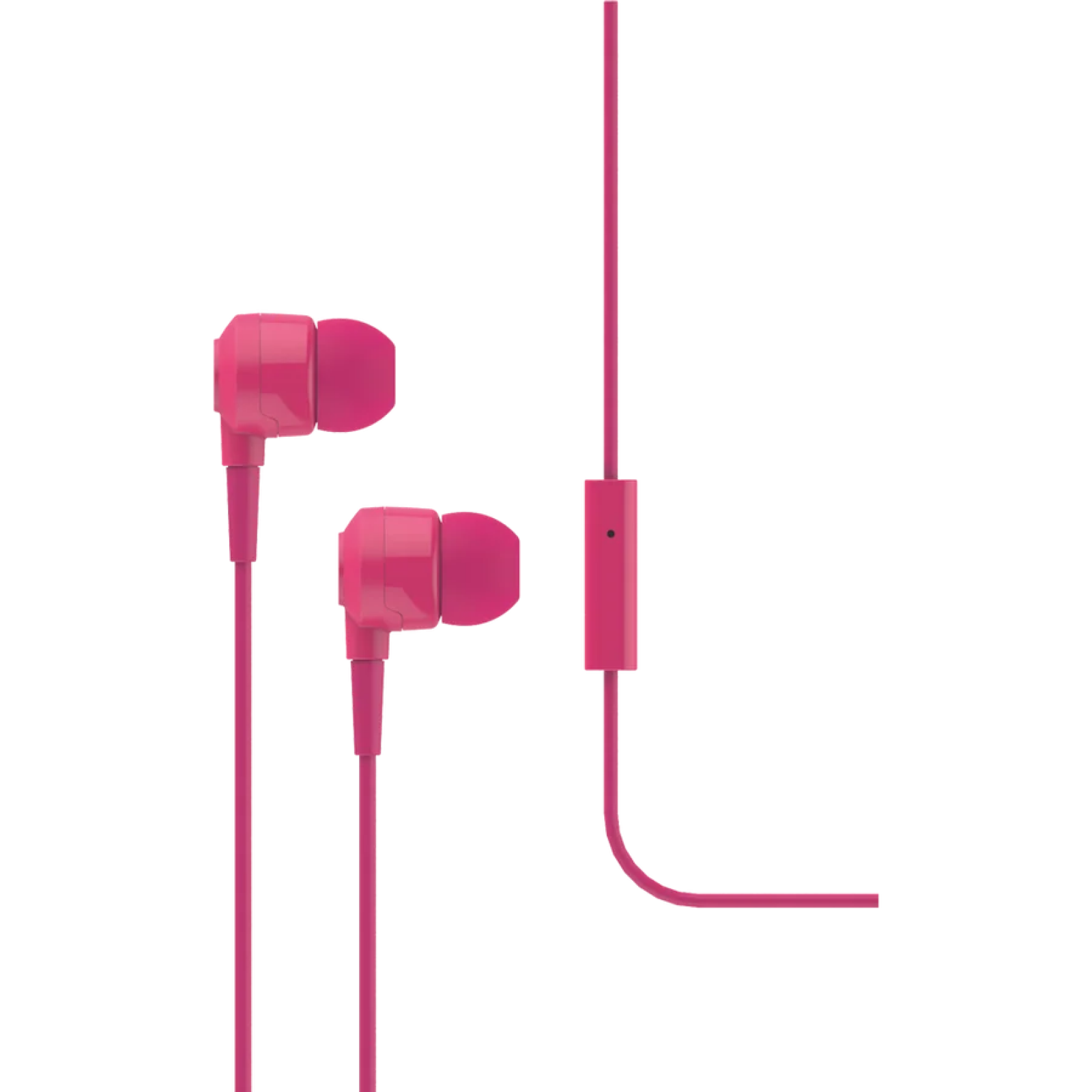 Слушалки J10 In-Ear Headphones with Microphone - Розови
