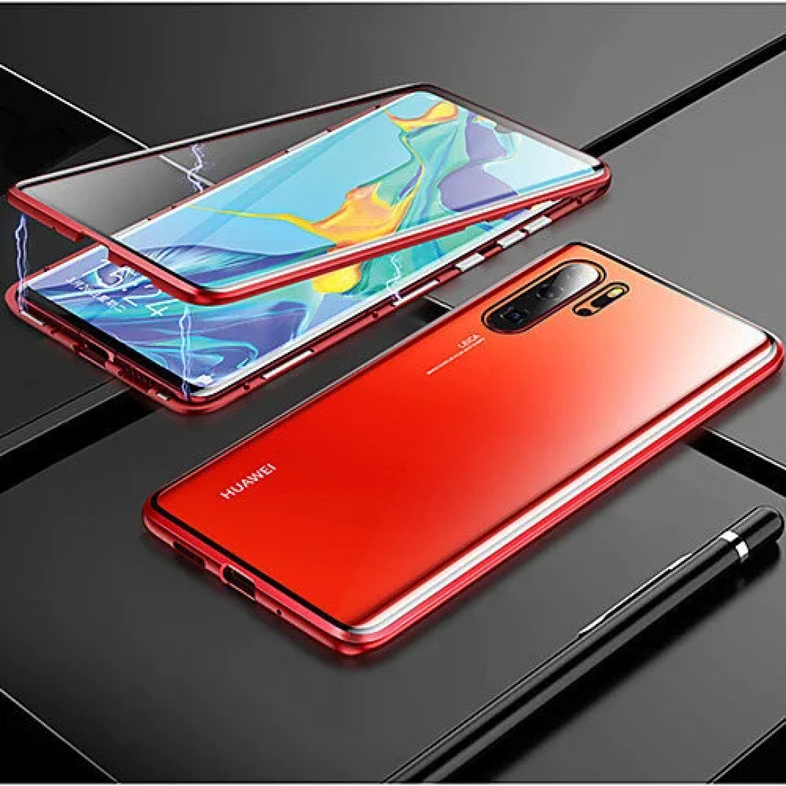 Гръб OEM Magneto за Huawei/ Honor P30 Pro Червен