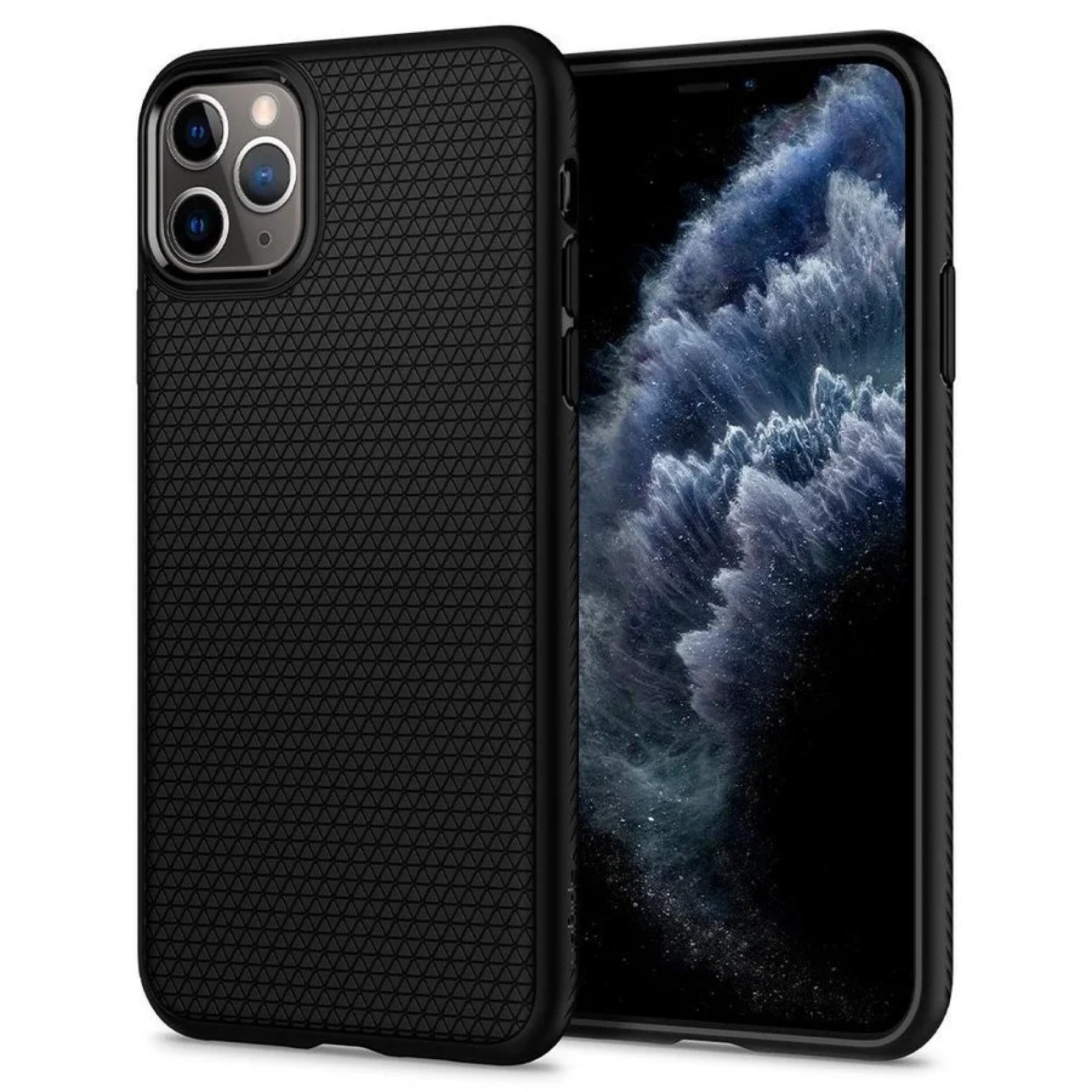 Гръб OEM Liquid за Apple iPhone 11 Pro Max Черен