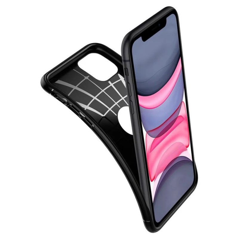 Гръб OEM Rugged Armor за Apple iPhone 11 Черен