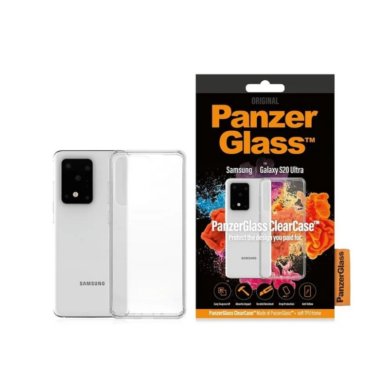 Гръб PanzerGlass  за Samsung Galaxy S20 Ultra Проз...