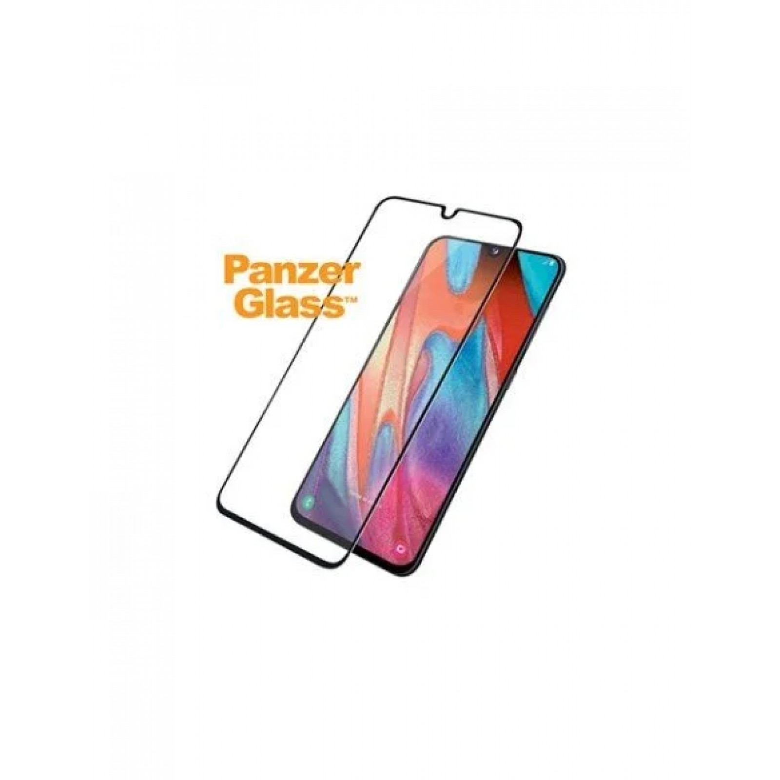 Стъклен протектор PanzerGlass за Samsung Galaxy A41 Case Friendly Черен