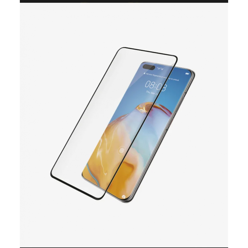 Стъклен протектор Huawei P40 pro PanzerGlass Case Friendly, Black, 117276