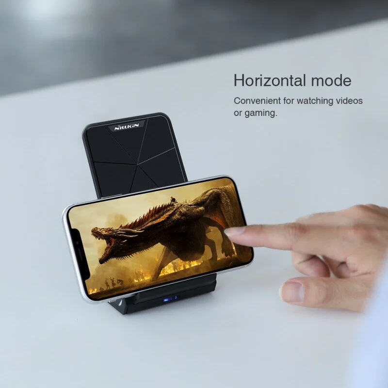 Безжично зарядно Nillkin Stand Fast Wireless Charger Черно