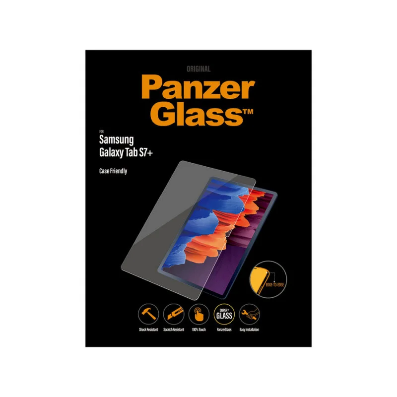 Стъклен протектор Samsung Galaxy TAB S7 Plus PanzerGlass Case Friendly,117597