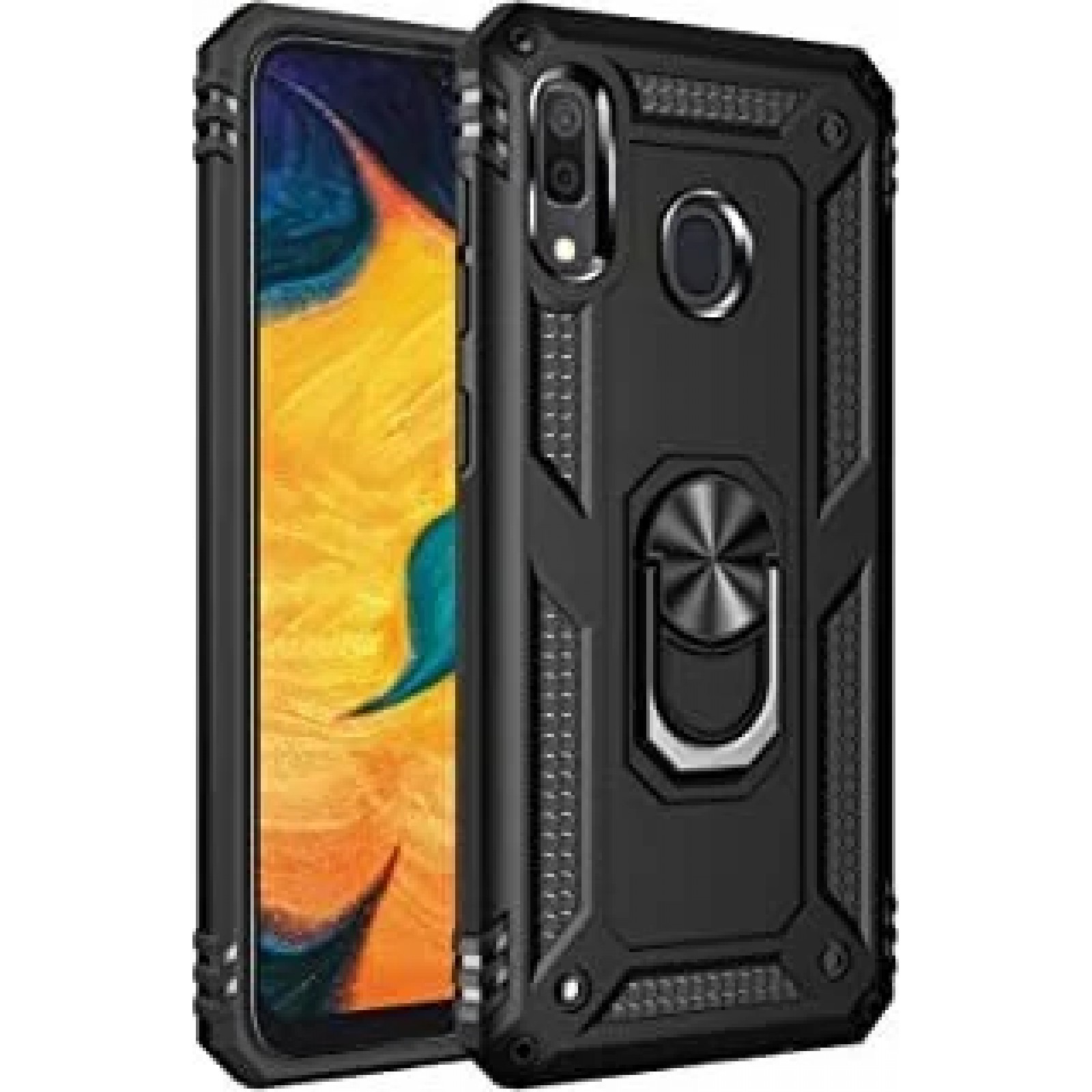 Гръб Forcell  за Samsung Galaxy A20s Черен